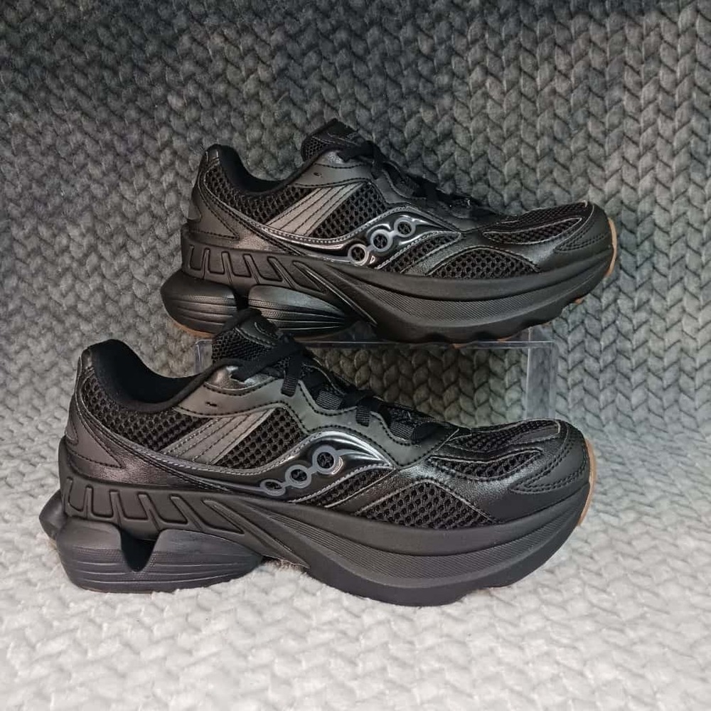 Saucony‎ Grid NXT S70797-3 Triple Black Shoes Men's Size 7